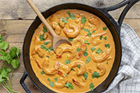 Crevettes Curry